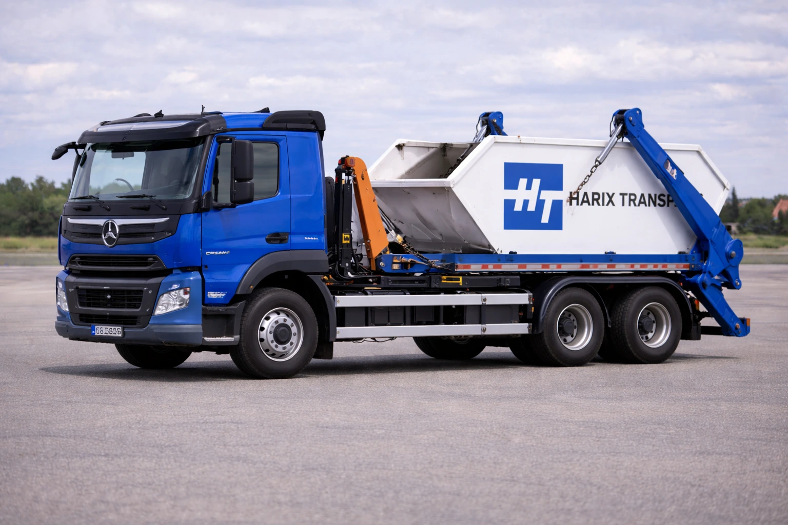 Abroller für Containerlogistik in Frankfurt und Hessen