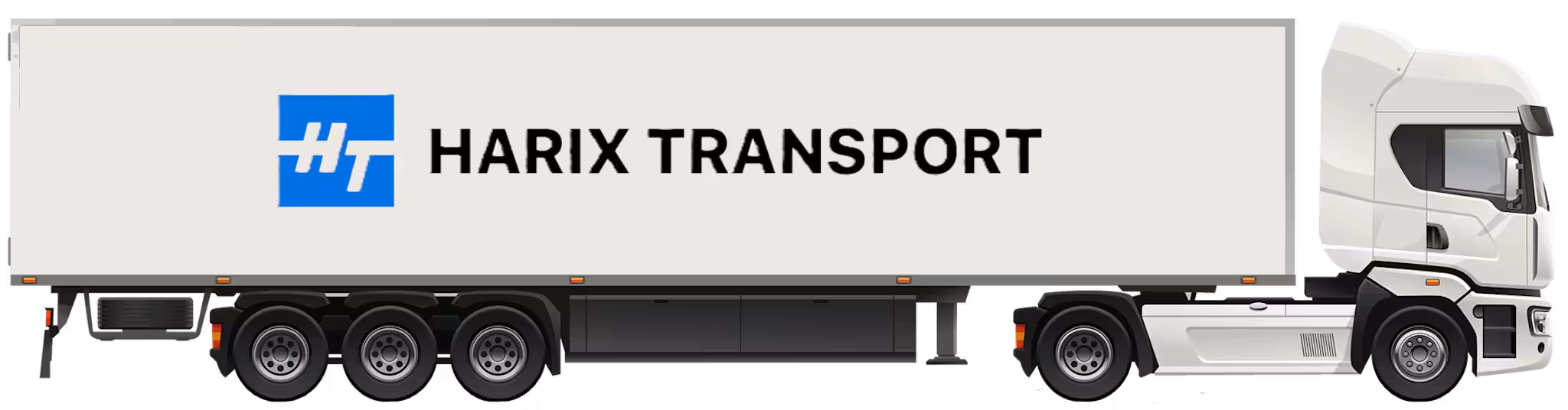 Technische Maße des Standard-Auflieger von Harix Transport