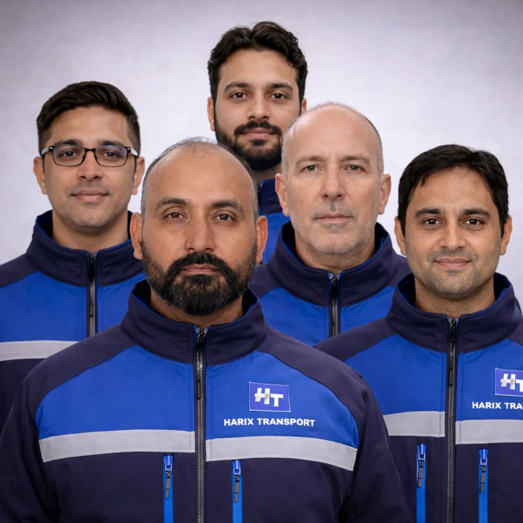 Fahrerteam von Harix Transport - erfahrene Berufskraftfahrer